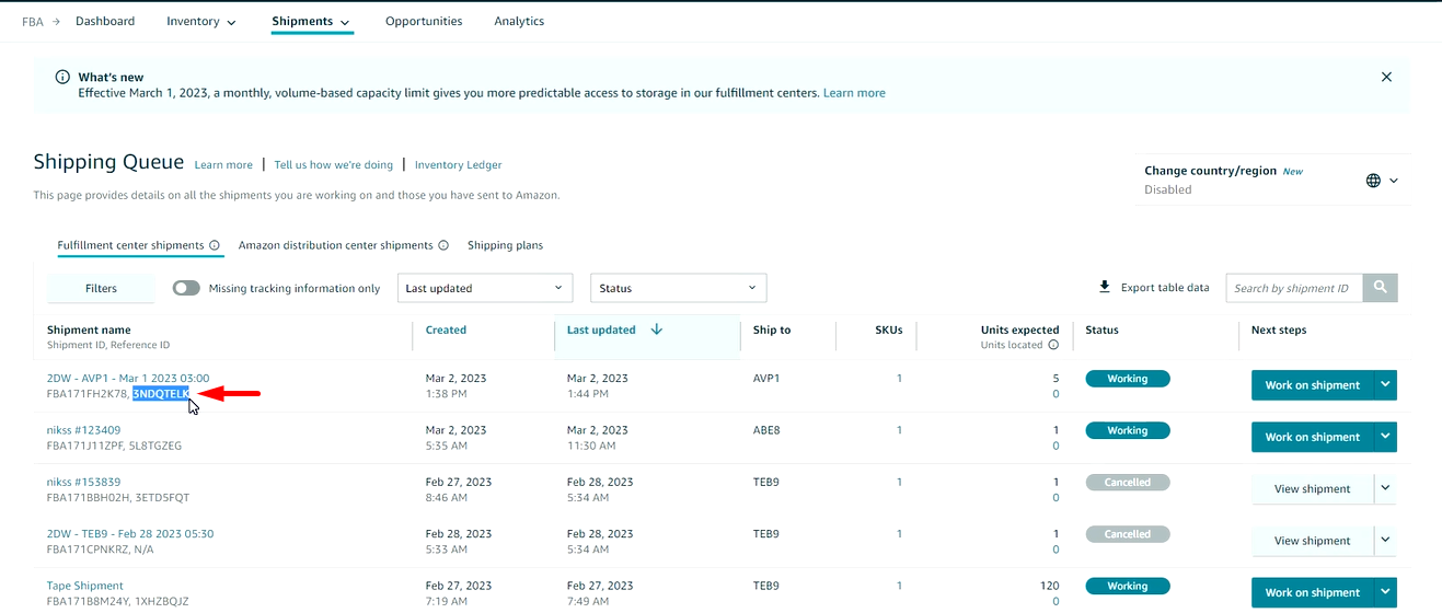 22. Where To Find My Amazon Reference ID 2D Workflow 