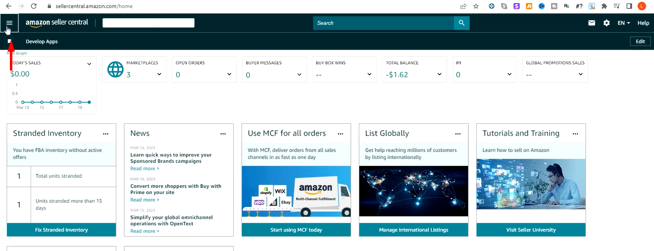 22. Where to Find my Amazon Reference ID 2D Workflow
